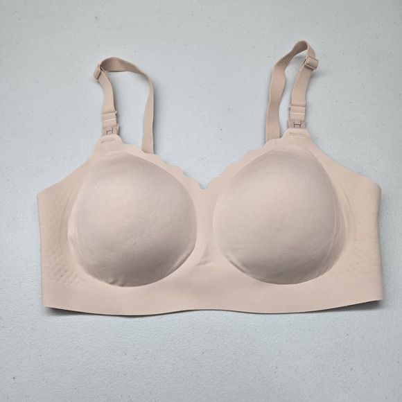 Momcozy Other - Momcozy Women Bra XL Pink T Shirt Wireless Nursing Adjustable Strap